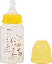 Бутылочка для кормления стеклянная с рождения - Baby Team 1210 — фото N2