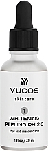 Духи, Парфюмерия, косметика Пилинг отбеливающий pH 2.6 - Yucos Whitening Peeling pH2.6