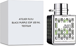 Atelier Flou Black Purple - Парфюмированная вода (тестер с крышечкой) — фото N2