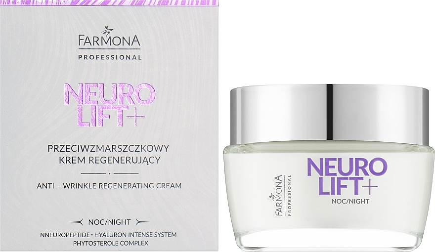 Регенеруючий нічний крем - Farmona Neuro Lift+ Anti-Wrinkle Regenerating Night Cream — фото N2