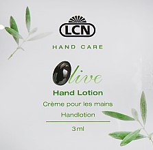 Духи, Парфюмерия, косметика Оливковый лосьон для рук - LCN Olive Hand Lotion (пробник)