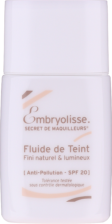 Флюїд для обличчя - Embryolisse Secret De Maquilleurs Liquid Foundation Spf 20