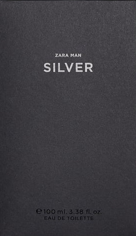 Zara Man Silver - Туалетна вода — фото N2