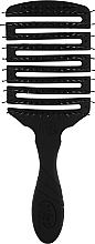 Щітка квадратна для швидкого сушіння волосся, чорна - Wet Brush Pro Flex Dry Paddle Black — фото N1