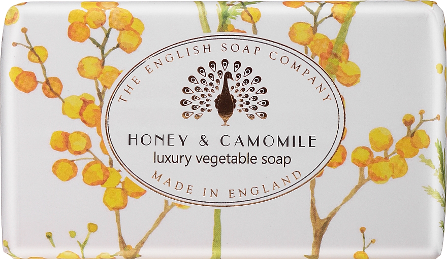 Мыло "Мед и ромашка" - The English Soap Company Vintage Collection Honey & Camomile Soap — фото N1