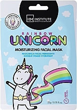 Увлажняющая маска для лица - IDC Institute Rainbow Unicorn Moisturizing Facial Mask — фото N1