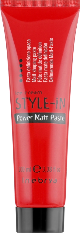 Матовая моделирующая паста - Inebrya Style-In Power Matt Paste — фото N1