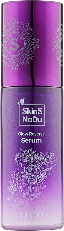 Сироватка для сяйної шкіри обличчя - SkinSNoDu Glow Revers Serum — фото N1