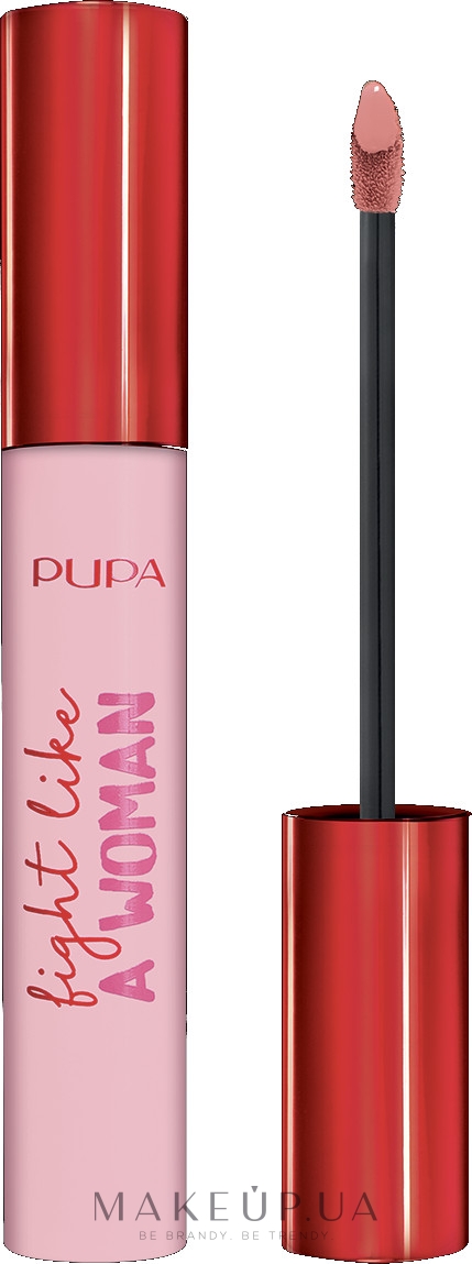 Рідка помада для губ - Pupa Fight A Like Woman Lipstick — фото 002 - Pink