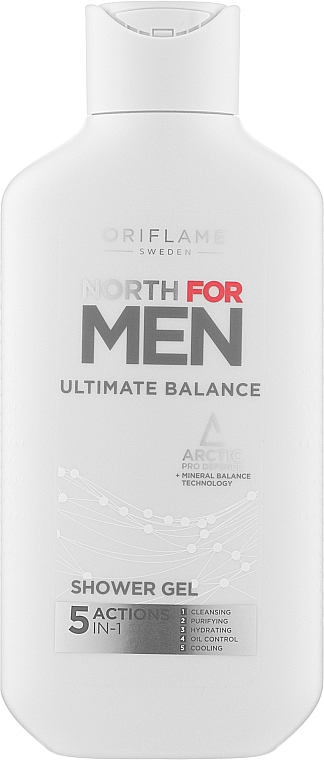 Гель для душу - Oriflame North for Men Ultimate Balance — фото N1