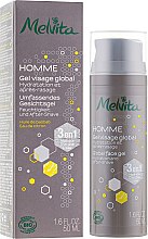 Парфумерія, косметика РАСПРОДАЖА Гель для обличчя універсальний 3 в 1 - Melvita Homme Gel Visage Global 3in1