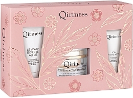 Набір - Qiriness The Caresse Active Energie Gift Sets (cr/50ml + scr/30ml + f/gel/15ml) — фото N1