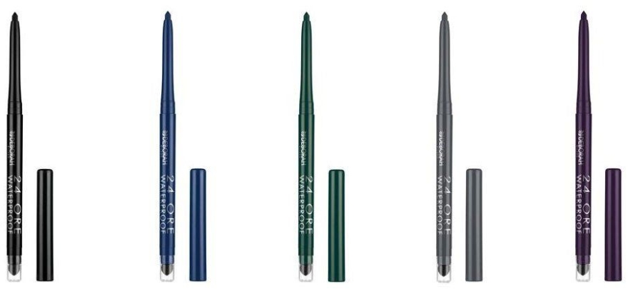 Водостійкий олівець для очей - Deborah 24Ore Waterproof Eye Pencil — фото N2