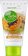 Парфумерія, косметика Бальзам для рук "Papaya" - DeBa Natural Beauty Hand Balm