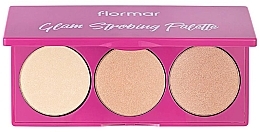 Парфумерія, косметика Палетка для контурингу - Flormar Glam Strobing Palette