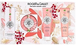 Roger&Gallet Fleur de Figuier Wellbeing - Набор (aroma/water/30ml + soap/100g + sh/gel/50ml + b/lot/50ml) — фото N1