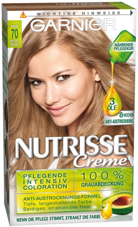 Краска для волос - Garnier Nutrisse Nourishing Color Creme — фото N1