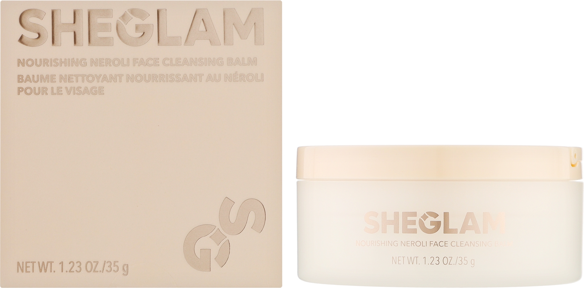 Очищающий бальзам для лица - Sheglam Nourishing Neroli Face Cleansing Balm — фото 35g