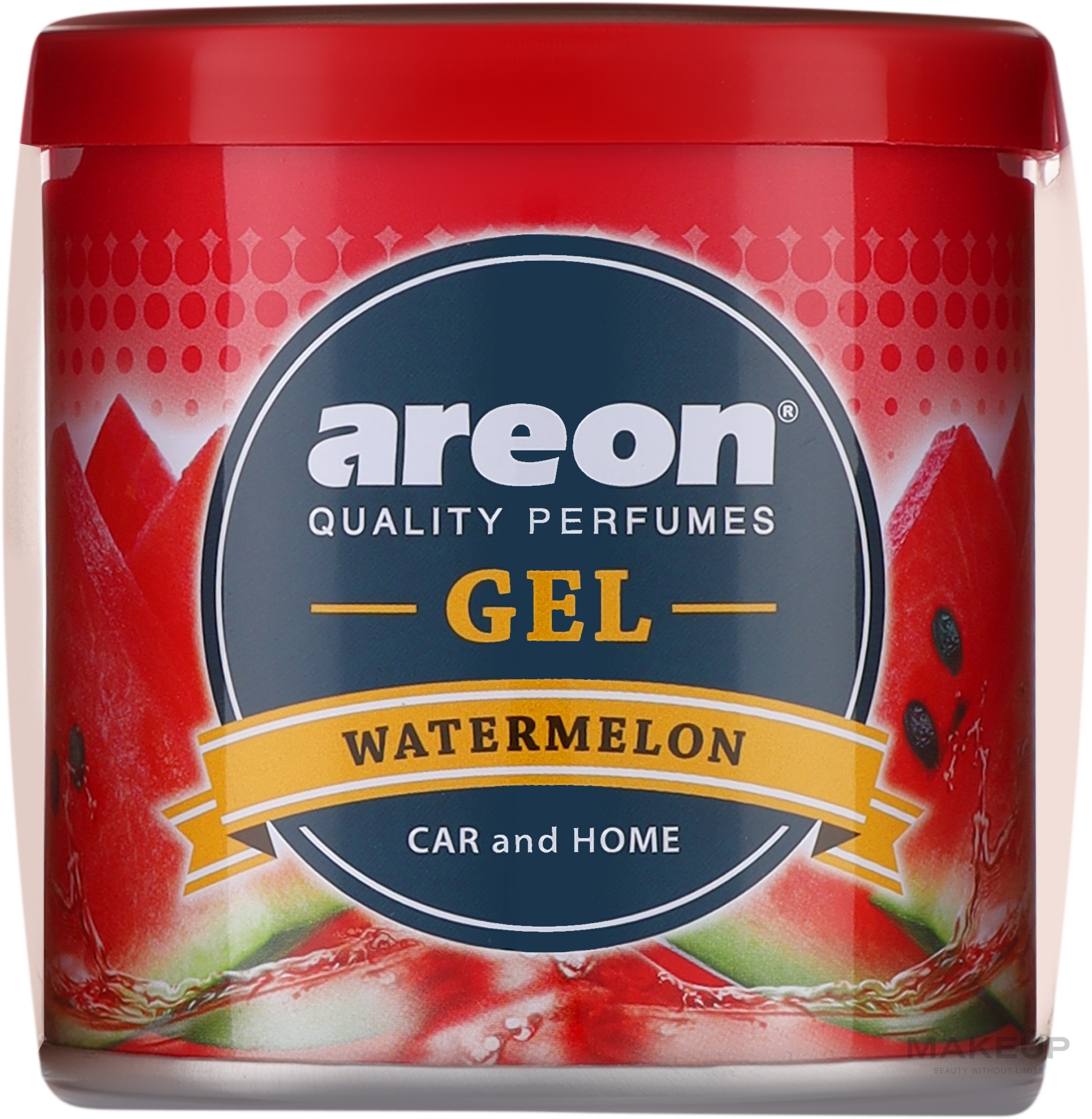 Ароматизированный гель для воздуха "Арбуз" - Areon Gel Can Watermelon — фото 80g