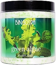 Соль для ванн с зелеными водорослями - BingoSpa Green Algae Bath Salt — фото N1