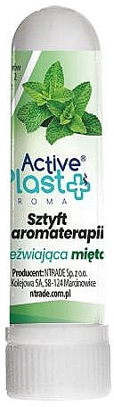 Назальный стик "Освежающая мята" - Ntrade Active Plast Aroma — фото N1