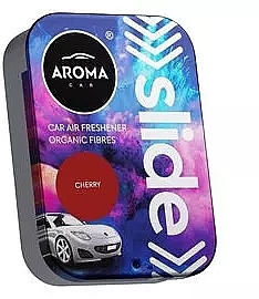 Автомобільний ароматизатор "Cherry" - Aroma Car Organic Slide — фото N1