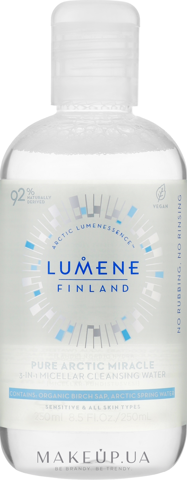 Міцелярна вода - Lumene Lahde Pure Arctic Miracle 3in1 — фото 250ml