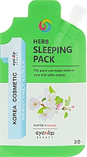 Духи, Парфюмерия, косметика Маска для лица ночная - Eyenlip Herb Sleeping Pack