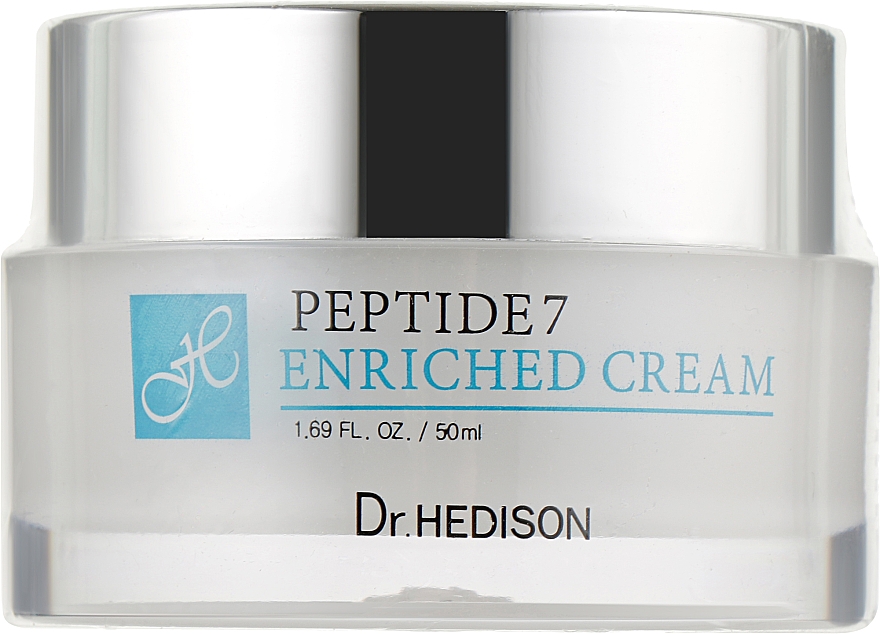 Крем проти зморшок, з пептидами - Dr.Hedison Cream 7 Peptide