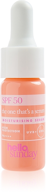 Сонцезахисна сироватка для обличчя - Hello Sunday The One That's A Serum SPF50 — фото N1