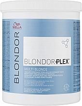 Обесцвечивающая пудра - Wella Professionals BlondorPlex Multi Blonde Lightener — фото N2