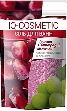 Парфумерія, косметика Сіль для ванни "Гранат і виноградні кісточки"  - IQ-Cosmetic