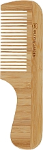 Гребінець для волосся з ручкою, бамбуковий - Olivia Garden Bamboo Touch Comb 3 — фото N1