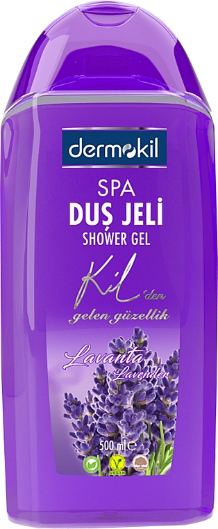 Гель для душу «Лаванда» - Dermokil Lavender Shower Gel — фото N1