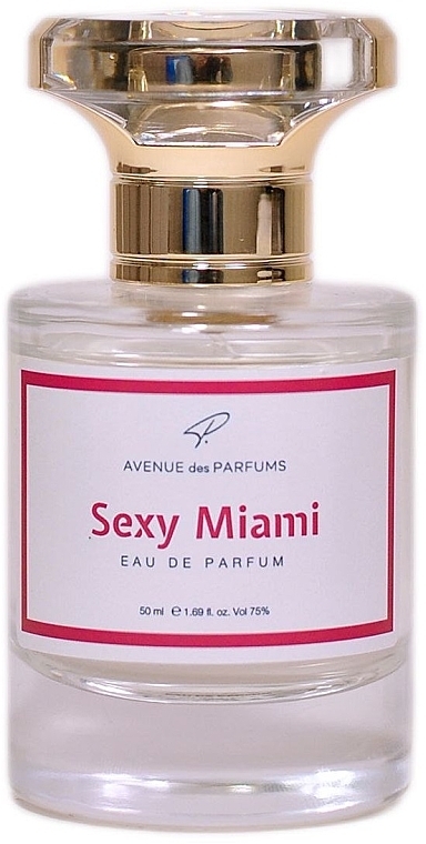 Avenue Des Parfums Sexy Miami - Парфюмированная вода (тестер с крышечкой) — фото N1