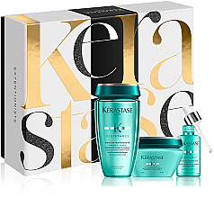 Парфумерія, косметика Набір - Kerastase Resistance Bain (sh/250/ml + h/mask/200ml + serum/50ml)