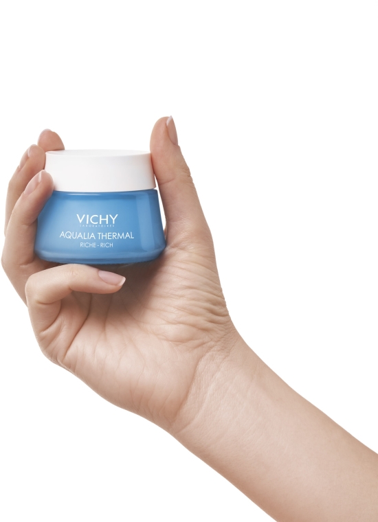 Насыщенный крем для глубокого увлажнения кожи лица - Vichy Aqualia Thermal Rehydrating Cream Rich — фото N5