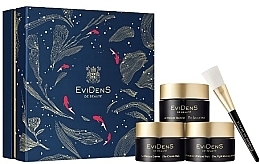 Духи, Парфюмерия, косметика Набор - Evidens The Multimasking Collection 2023 (mask/3x50 ml + brush/1 pcs)