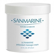 Парфумерія, косметика Антиоксидантний масажний крем для обличчя - Sanmarine Ultramarine Antioxidant Massage Cream