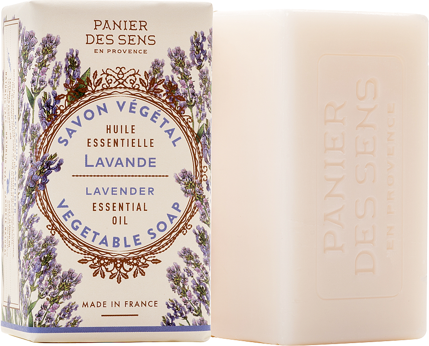 Экстра-нежное растительное мыло "Лаванда" - Panier des Sens Extra-Gentle Lavender Vegetable Soap  — фото N1