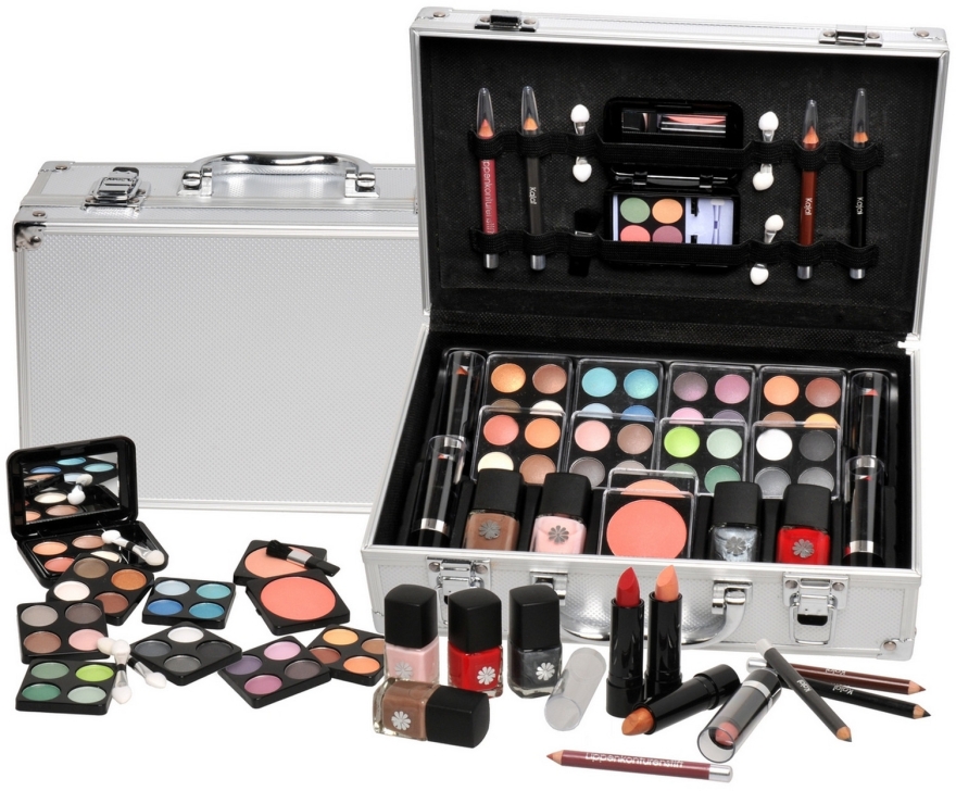 Косметичний набір для макіяжу - Makeup Trading Schmink Set Alu Case — фото N2
