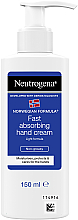 Духи, Парфюмерия, косметика Крем для рук с дозатором - Neutrogena Fast Absorbing Hand Cream
