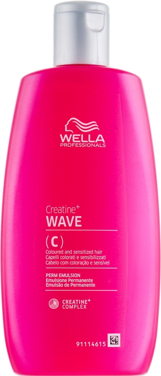 Лосьйон для завивки пофарбованого і чутливого волосся - Wella Professionals Creatine+ Wave — фото N3