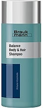 Парфумерія, косметика Балансувальний шампунь для тіла та волосся - Hildegard Braukmann Brauk Mann Balance Body & Hair Shampoo