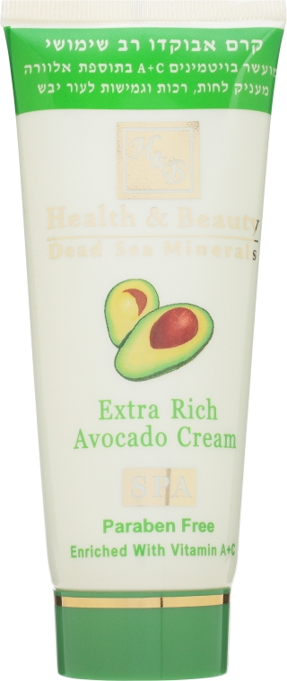 Многофункциональный крем "Авокадо" - Health And Beauty Extra Rich Avocado Cream — фото N3