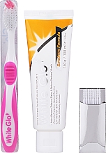 Набор - White Glo Smokers Formula (toothpaste/100ml + toothbrush + toothpicks) — фото N2