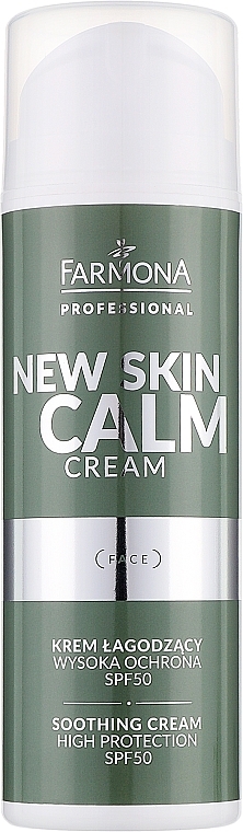 Успокаивающий крем для лица - Farmona Professional New Skin Calm Cream Face Soothing Cream High Protection SPF 50 — фото N1