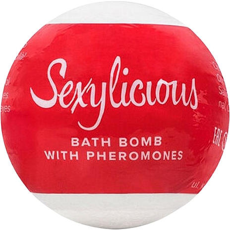 Бомбочка для ванны с феромонами - Obsessive Sexylicious Bath Bomb With Pheromones — фото N1