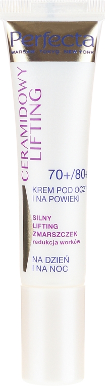 Крем для повік - Perfecta Ceramid Lift 70+/80+ Eye Cream — фото N2