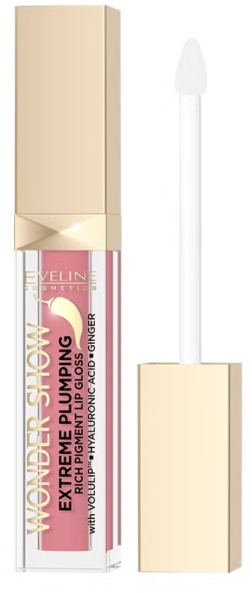 Eveline Cosmetics Wonder Show Extreme Plumping Rich Pigment Lip Gloss - Eveline Cosmetics Wonder Show Extreme Plumping Rich Pigment Lip Gloss — фото 01